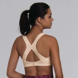 Soutien-gorge de sport dos nageur Dynamix Star - Soutien extrême - Rose élégant