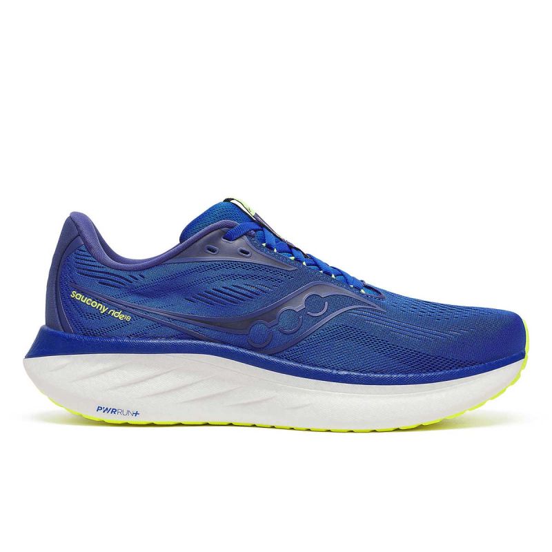 Ride 18 - Chaussure de Running Homme - Lapis / Citron Ride 18 - Chaussure de Running Homme - Lapis / Citron