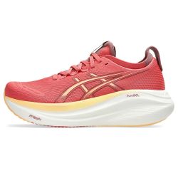 Gel-Nimbus 27 - Chaussures de running femme - Dark Pink Clay / Orange Glow