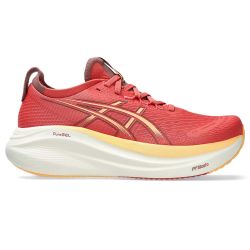 Gel-Nimbus 27 - Chaussures de running femme - Dark Pink Clay / Orange Glow