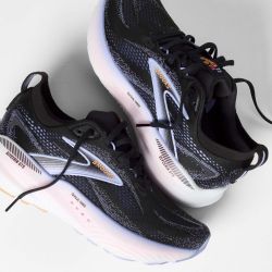 Glycerin Gts 22 -Chaussures de Running Femme - Black / Blue Heron / Orange