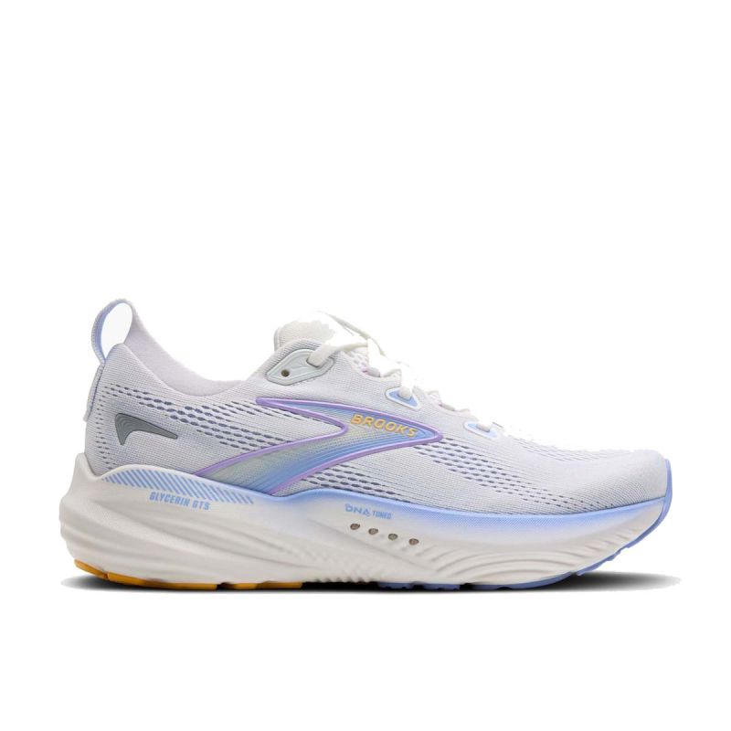 Glycerin Gts 22 -Chaussures de Running Femme - White / Blue Heron / Apricot