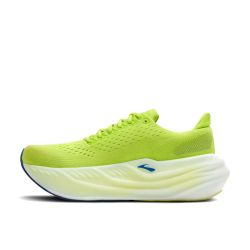 Glycerin Max - Chaussure de Course sur Route Homme - Lime / Navy Peony / White