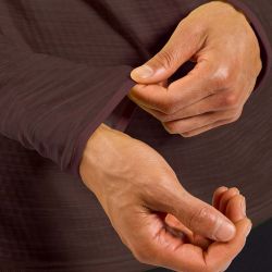Pull à manches longues et col zippé Essentials pour homme - Fudge Melange