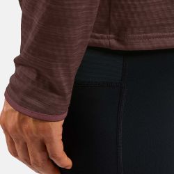 Pull à manches longues et col zippé Essentials pour homme - Fudge Melange