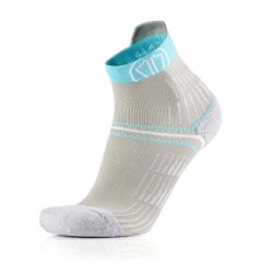Chaussettes Run Anatomic Comfort Femme - Gris Clair / Turquoise