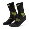 Chaussettes de Compression Run Mid Cut 5.0 pour homme - Black / Lime
