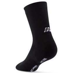 Chaussettes de Compression Run Mid Cut 5.0 pour homme - Black