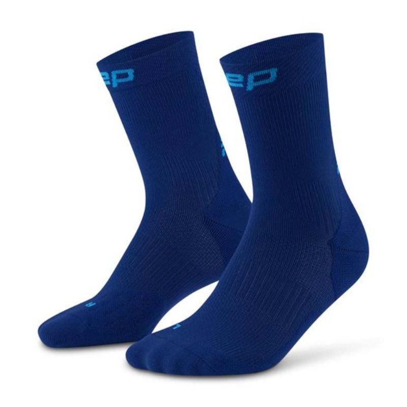 Chaussettes de Compression Run Mid Cut 5.0 pour homme - Dark Blue