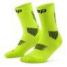 Chaussettes de Compression Run Mid Cut 5.0 pour homme - Lime / Black