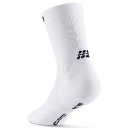 Chaussettes de Compression Run Mid Cut 5.0 pour homme - White
