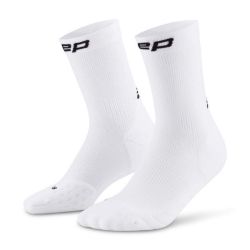 Chaussettes de Compression Run Mid Cut 5.0 pour homme - White