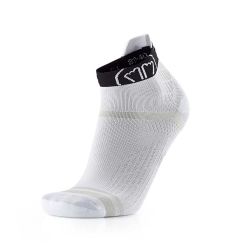 Chaussettes de course à pied Run Feel - Blanc / Noir