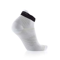 Chaussettes de course à pied Run Feel - Blanc / Noir