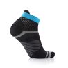 Chaussettes de course à pied Run Feel - Noir / Turquoise