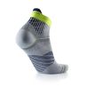 Chaussettes de course à pied Run Feel - Gris / Jaune