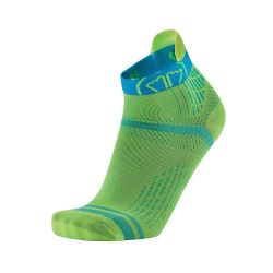 Chaussettes de course à pied Run Feel - Jaune / Turquoise