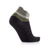 Chaussettes de course à pied Run Anatomic Light Ankle - Noir / Gris Foncé