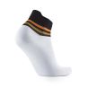 Chaussettes de course à pied Run Anatomic Light Ankle - Blanc / Noir