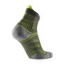 Chaussettes de course à pied Run Anatomic Comfort Ankle - Gris / Jaune