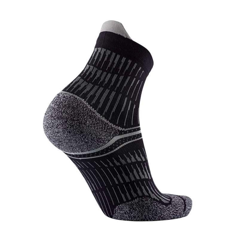 Chaussettes de course à pied Run Anatomic Comfort Ankle - Noir / Gris Chaussettes de course à pied Run Anatomic Comfort Ankle - Noir / Gris