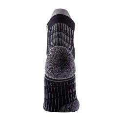 Chaussettes de course à pied Run Anatomic Comfort Ankle - Noir / Gris