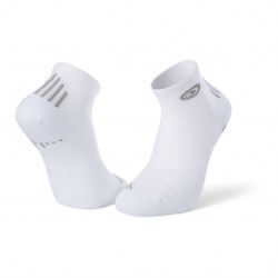 Chaussette de running basse Run Elite - Blanc / Gris