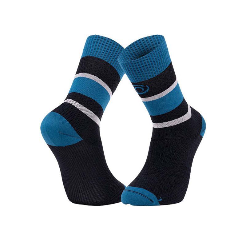 Chaussettes de running Light Run basses - Ibiza Noir / Bleu