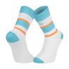 Chaussettes de running Light Run basses - Ibiza Turquoise / Orange