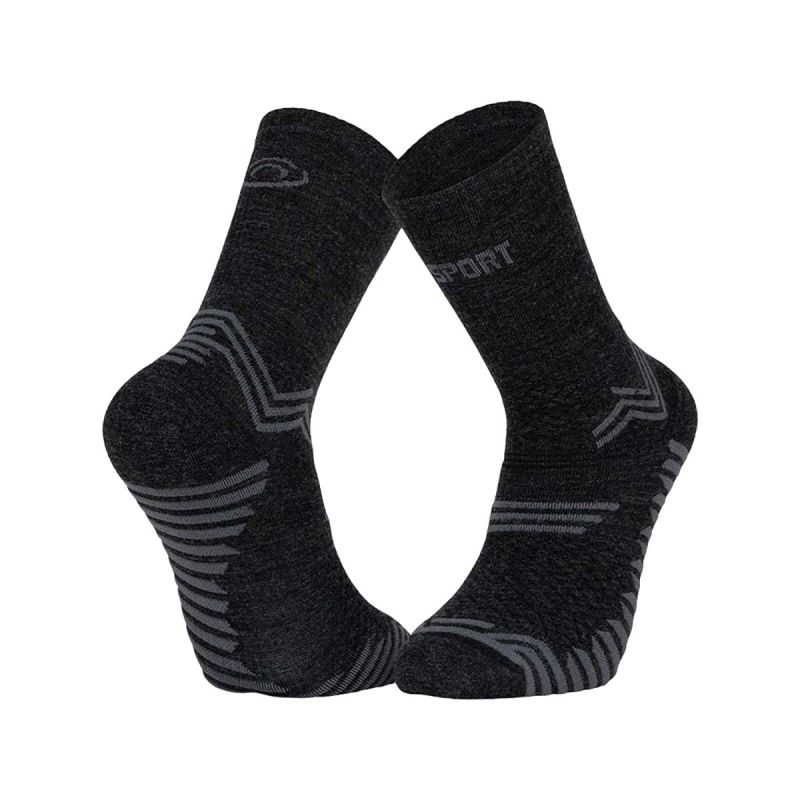 Chaussettes de running Trail Ultra High - Noir / Gris