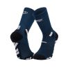 Chaussettes de running Trail Ultra High - Bleu / Gris