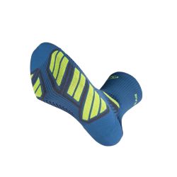 Chaussettes de running Trail Ultra High - Bleu / Jaune