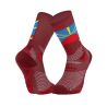 Chaussettes de running Trail Ultra High - Reunion / Rouge