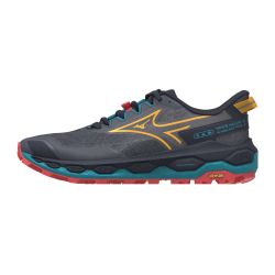Wave Mujin 11 - Chaussures de trail Homme - Odyssey Gray / Citrus / Fiery Coral