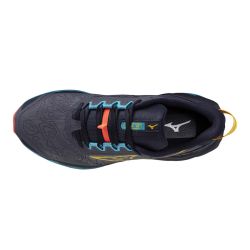 Wave Mujin 11 - Chaussures de trail Homme - Odyssey Gray / Citrus / Fiery Coral