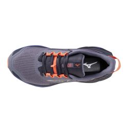 Wave Mujin 11 - Chaussures de trail Femme - Blue Granite / Silver / Striking Coral