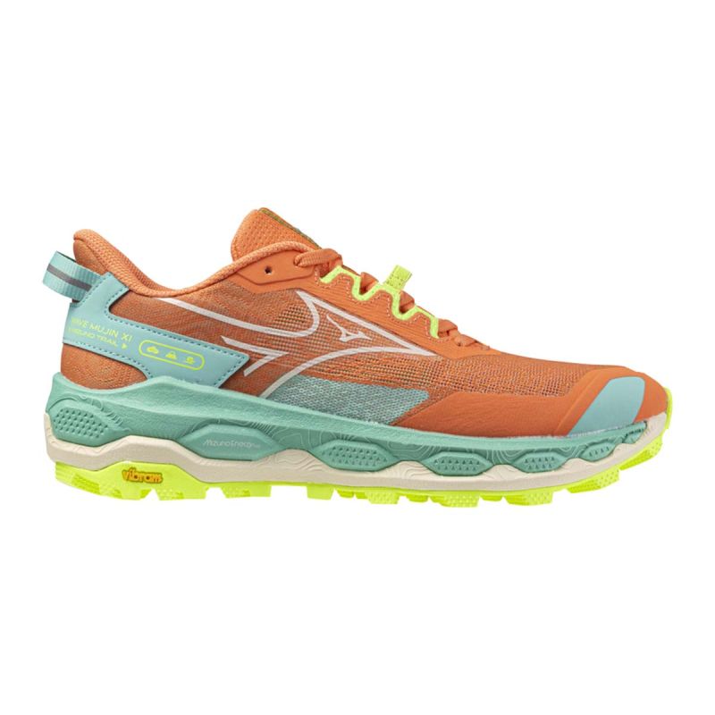 Wave Mujin 11 - Chaussures de trail Femme - Fresh Salmon / Pristine / Sharp Grey