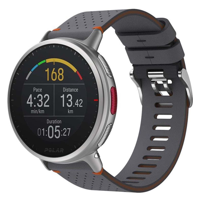 Vantage V2 Shift Montre Cardio GPS Gris / Orange
