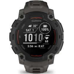 Instinct E - Montre GPS 45 mm Noir avec Bracelet en silicone - Black Bezel