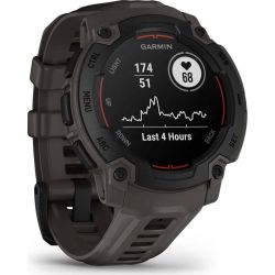 Instinct E - Montre GPS 45 mm Noir avec Bracelet en silicone - Black Bezel