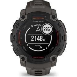 Instinct E - Montre GPS 45 mm Noir avec Bracelet en silicone - Black Bezel