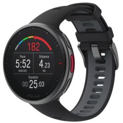 Vantage V2 - Montre GPS multisport haut de gamme - Noir / Rouge