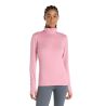 Pull Sport Essentials Space Dye 1/4 zip Femme - Pink Taffy