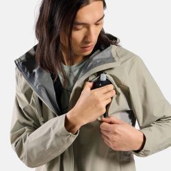 Veste imperméable X-Alp Pro 2.5L - Agate Gray
