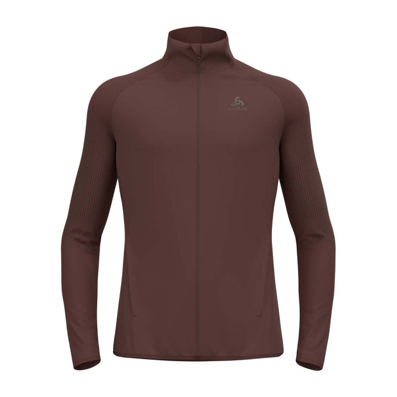 Veste de running hybride Zeroweight Warm 2.0 - Fudge Veste de running hybride Zeroweight Warm 2.0 - Fudge