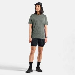 T-shirt de running technique Zeroweight Engineered Chill-Tec pour Homme - Shadow Melange