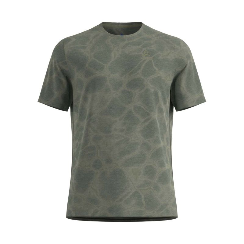 T-shirt de running technique Zeroweight Engineered Chill-Tec pour Homme - Shadow Melange T-shirt de running technique Zeroweight Engineered Chill-Tec pour Homme - Shadow Melange