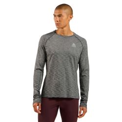 T-shirt à manches longues de trail running X-Alp Performance Wool 115 - Grey Melange