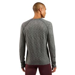T-shirt à manches longues de trail running X-Alp Performance Wool 115 - Grey Melange