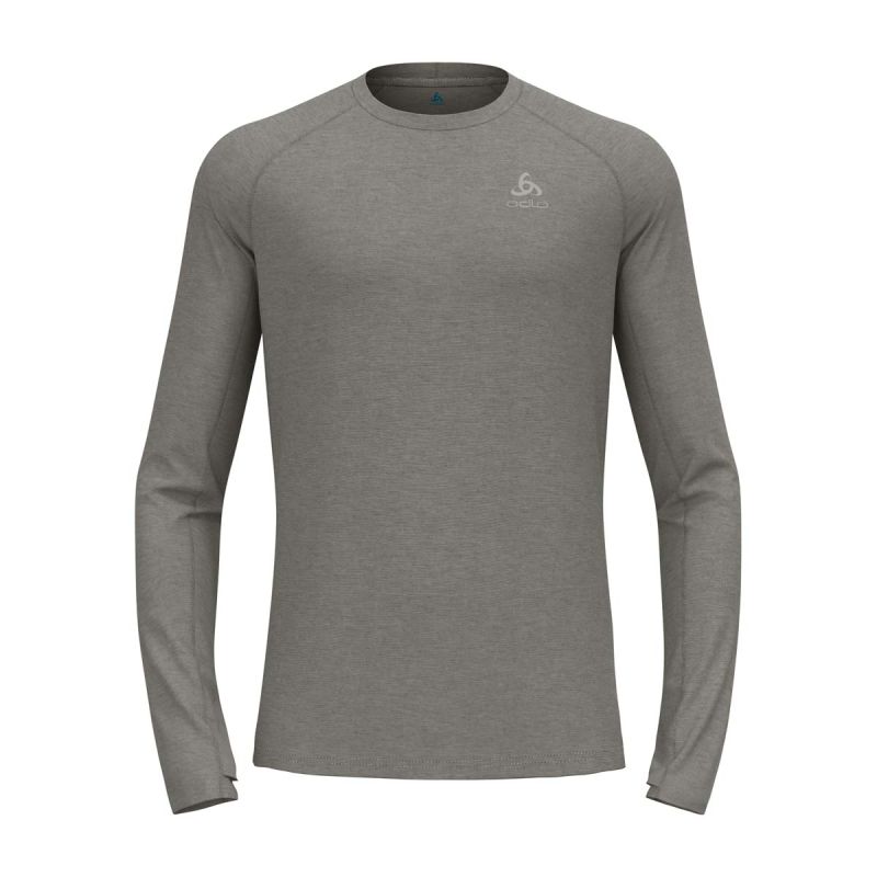 T-shirt à manches longues de trail running X-Alp Performance Wool 115 - Grey Melange